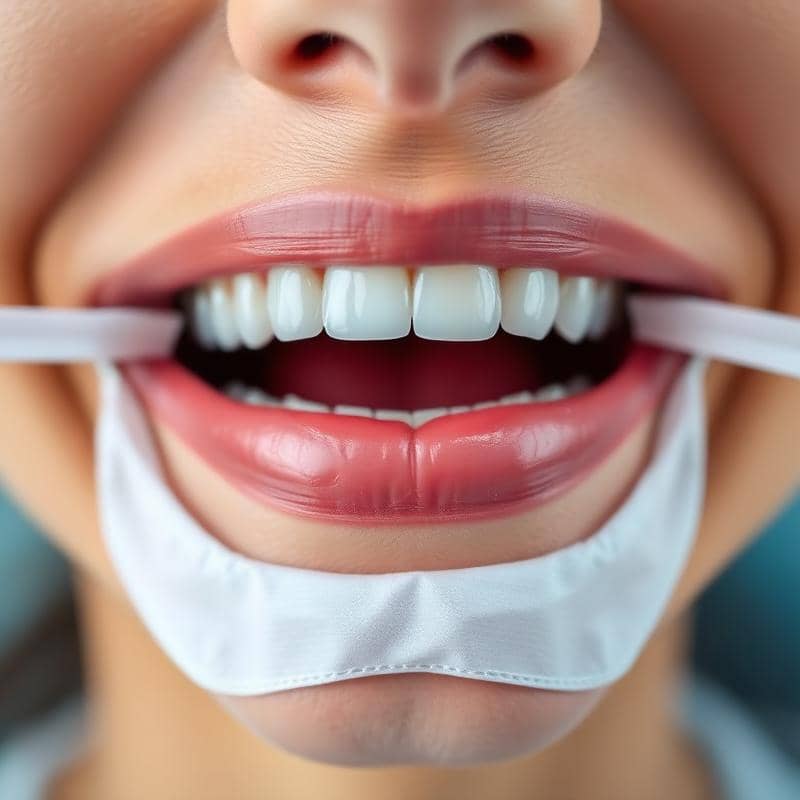 Cosmetic dentistry result